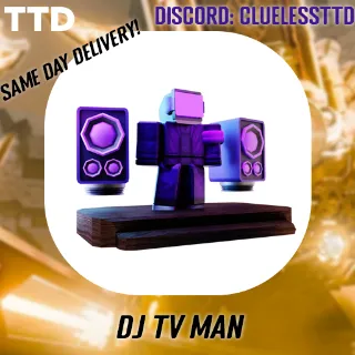 DJ TV Man TTD
