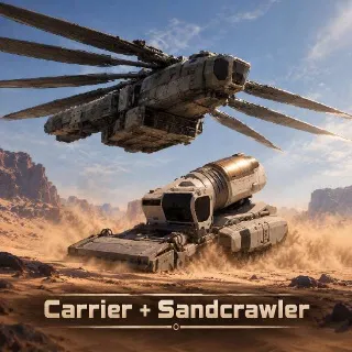 Carrier + Sandcrawler - XBOX