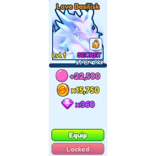 shiny mythic love basilisk bgsi