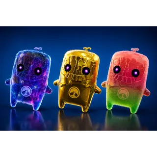 Galaxy, Gold and Gummy Earth Sprite