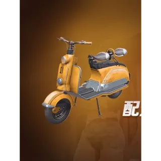 orange moped 