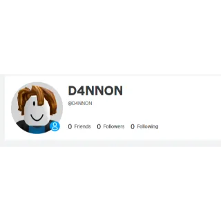 Rare roblox user "D4NNON"