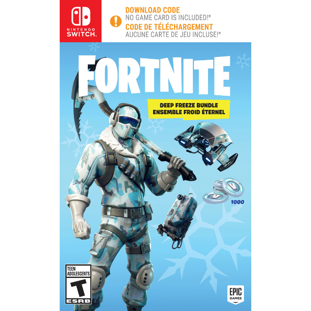 Fortnite Deep Freeze Bundle Nintendo Switch Games