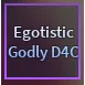 Egotistic Godly D4C | Hexed Godly D4C - A Universal Time (AUT)