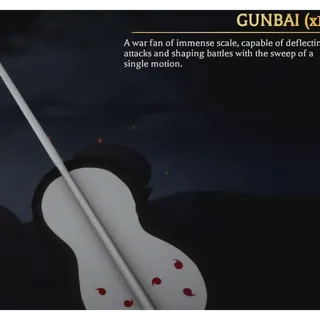 Gunbai (Madara Fan) - Attack on Titan Revolution (AOTR)