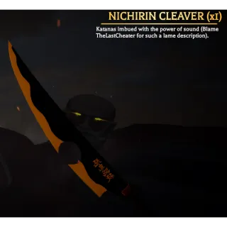 Nichirin Cleaver - Attack On Titan Revolution (AOTR)