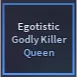 Egotistic Godly Chrono Warden | Hexed Godly Chrono Warden - A Universal Time (AUT)