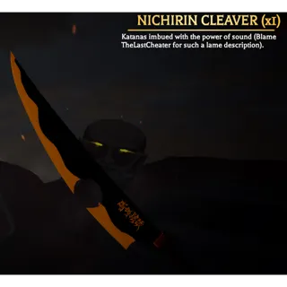 Nichirin Cleaver - Attack On Titan Revolution (AOTR)