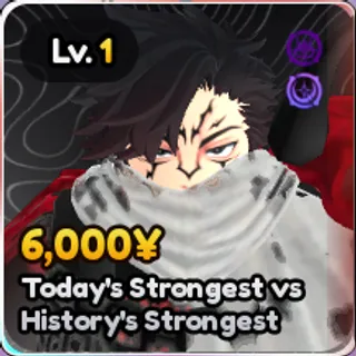 Shiny Today Strongest vs History Strongest + Memoria | Shiny Sukuna vs Gojo - Anime Vanguard (AV)
