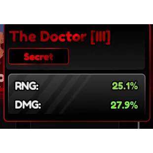 The Doctor (III) Corrupted 53% | Chopper - Anime Vanguard (AV)