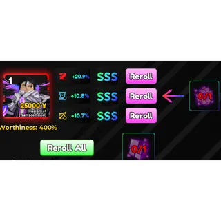 Illusionist (Transcended) Full SSS | Aizen Full SSS - Anime Adventures (AA)
