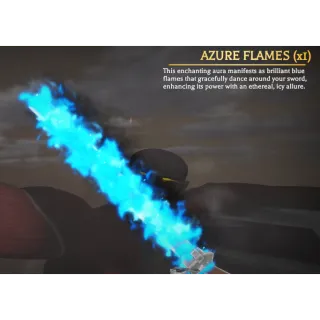 Azure Flame Aura - Attack On Titan Revolution (AOTR)