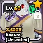 Koguro (Unsealed) | Kaguya Evol - Anime Vanguards