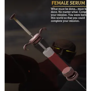 Female Serum - Attack On Titan Revolution (AOTR)