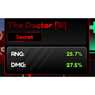 The Doctor (III) Corrupted 53.2% | Chopper - Anime Vanguard (AV)