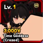Time Goddess (Crazed) + Memoria | Kurumi Evol - Anime Vanguard (AV)