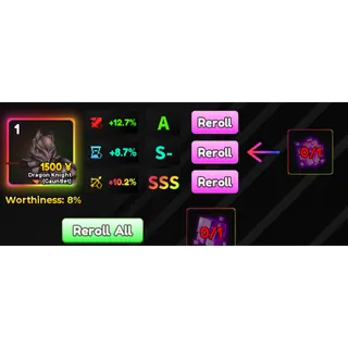 SSS RANGE 10.2% (RNG) STATS TRANFER - Anime Adventures (AA)