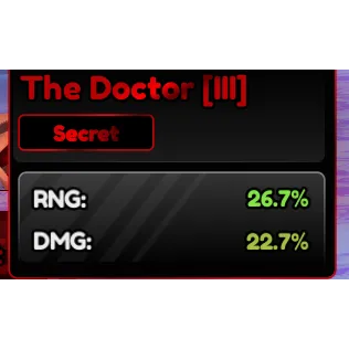 The Doctor (III) Corrupted 49.4% | Chopper - Anime Vanguard (AV)