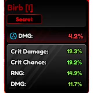 Birb Familiars (I) Corrupted 65.1% - Anime Vanguard (AV)