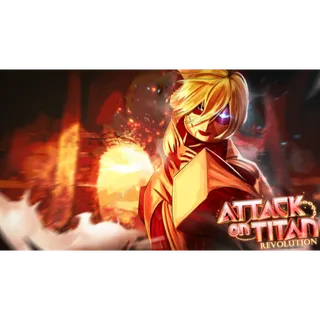 Prestige 4 (P4) + 1M (1000k) Gem + Mythical Perk + Titan Serum + 400 Race Rerolls - Attack On Titan Revolution Account (AOTR)