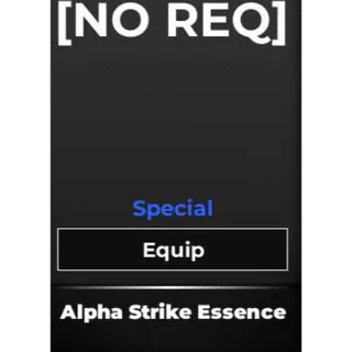 Alpha Strike Essence - Type Soul