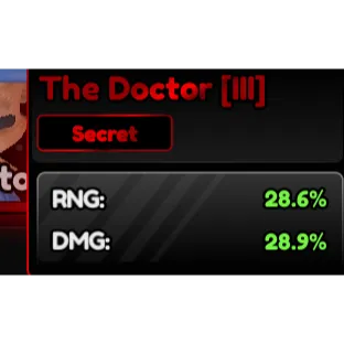 The Doctor (III) Corrupted 57.5% | Chopper - Anime Vanguard (AV)