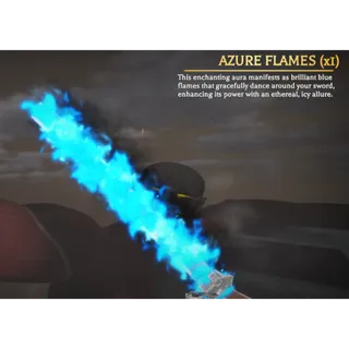 Azure Flame Aura - Attack On Titan Revolution (AOTR)