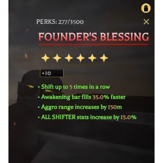 +10 Founder Blessing - Attack On Titan Revolution (AOTR)