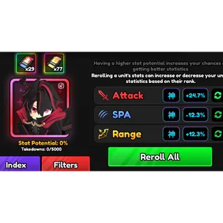 Godly Stats Transfer - Anime Vanguard (AV)