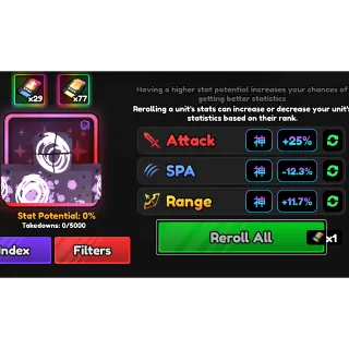 Full Godly Stats Transfer - Anime Vanguard (AV)