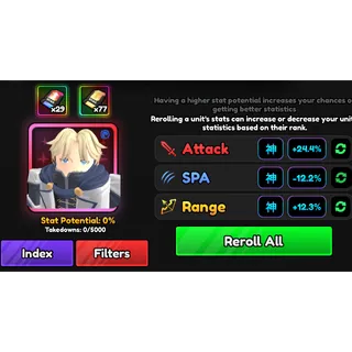 Godly Stats Transfer - Anime Vanguard (AV)