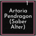 Artoria Pendragon (Saber Alter) - Sakura Stand