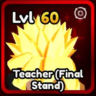Teacher (Final Stand) + Gohan Memoria | Gohan - Anime Vanguard (AV)