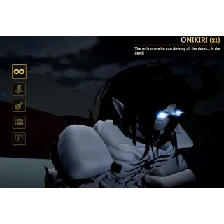 ONIKIRI EREN - Attack On Titan Revolution (AOTR)