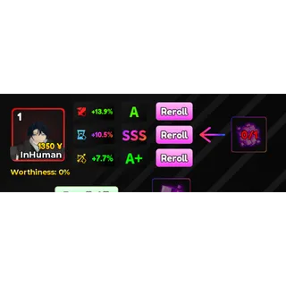 SSS SPA 10.5% STATS TRANFER - Anime Adventures (AA)