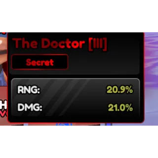 The Doctor (III) Corrupted 41.9% | Chopper - Anime Vanguard (AV)