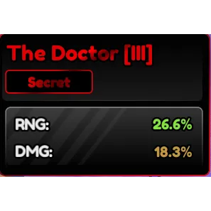 The Doctor (III) Corrupted 44.9% | Chopper - Anime Vanguard (AV)