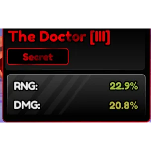 The Doctor (III) Corrupted 43.7% | Chopper - Anime Vanguard (AV)
