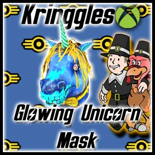 Glowing Unicorn Mask 🦄 [LF Tfj Barter]