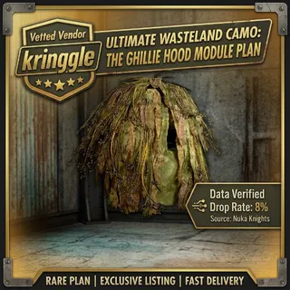 Ghillie hood