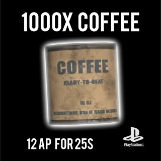 1000X  Canned Coffee PS4 PS5