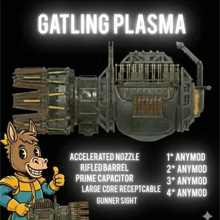 Gatling Plasma Gun and mods