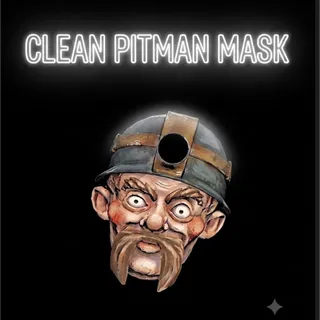 clean pitman mask