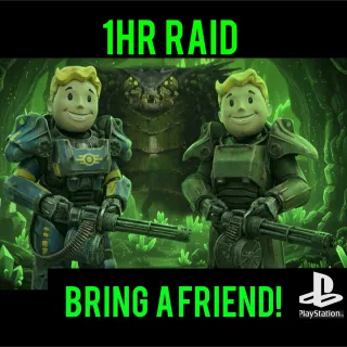 Bring a Friend Raid Gleaming Depths X1hr PS4 PS5