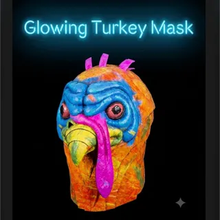 Glowing Turkey Mask