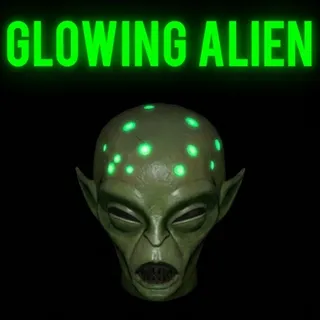 Glowing Alien Mask