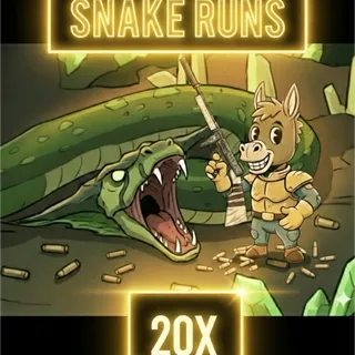  20X Snake Runs Raid PS4 PS5