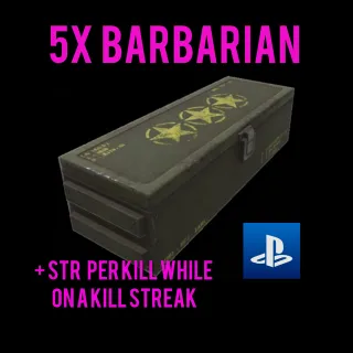 X5 Barbarian PS4 PS5