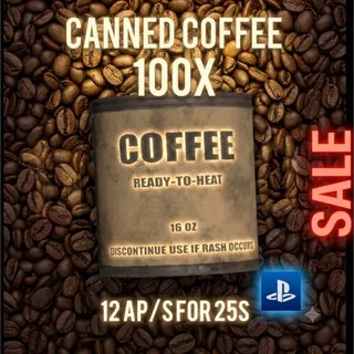 x100 Canned Coffee