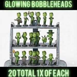 Glowing Bobblehead Set